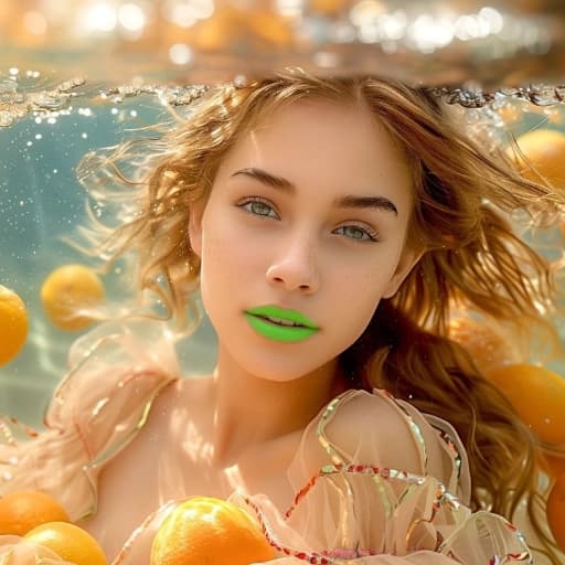 Lippenfarben-Änderer Grün Lippenfarbe Effekt