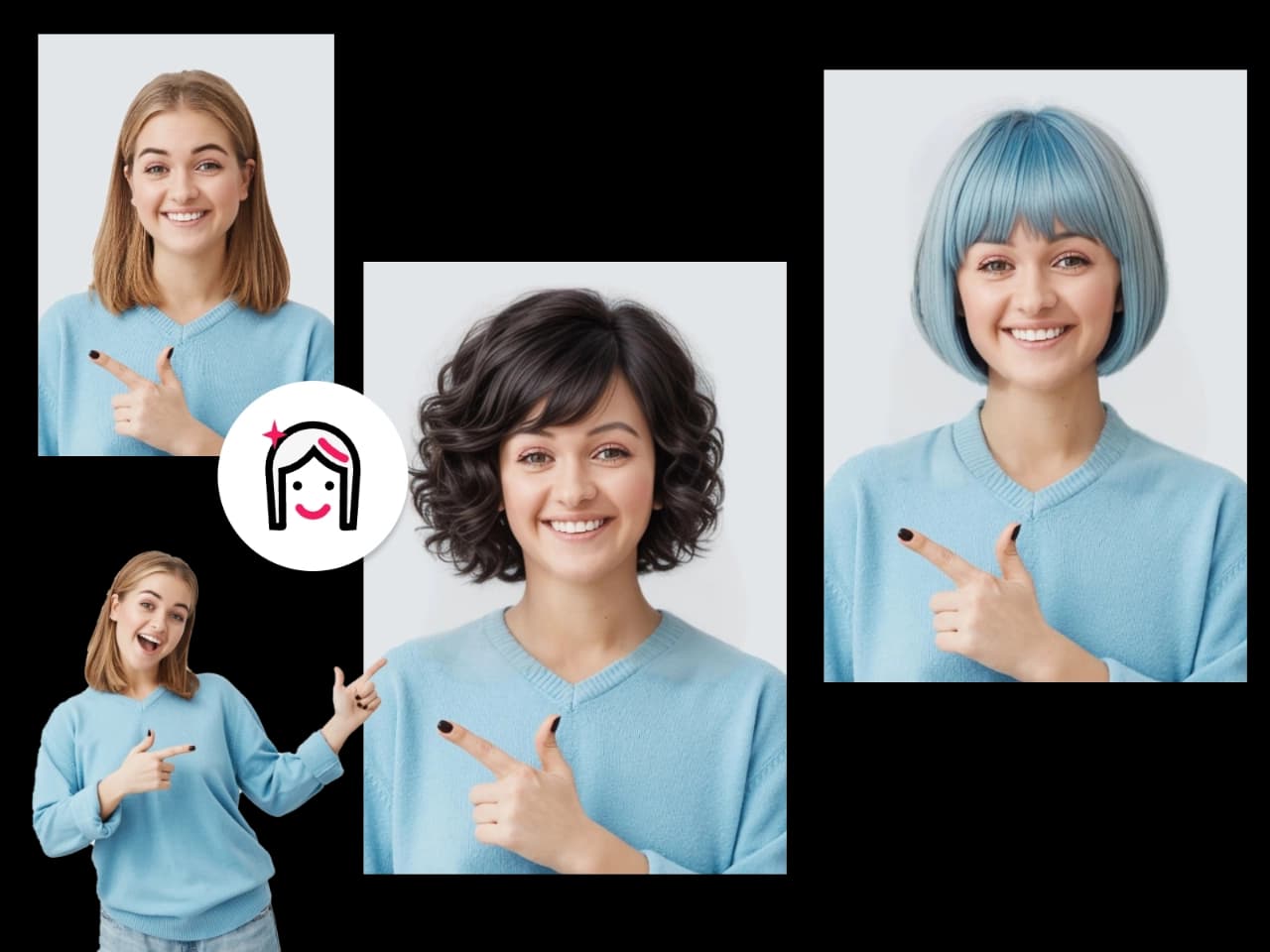 AI髪型シミュレーションで似合う髪型診断