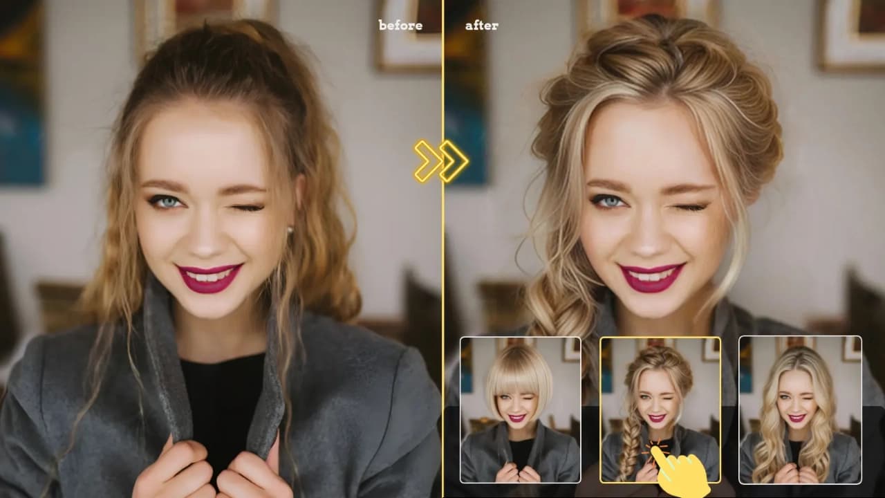 AIでわかる!簡単前髪診断で新しいスタイルを発見