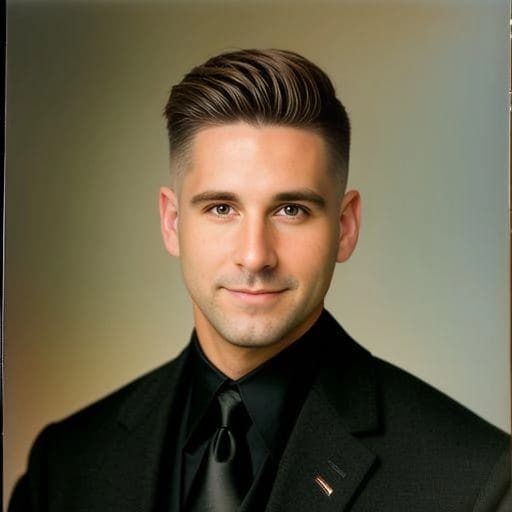 ロー フェード ヘアのヘアスタイル画像