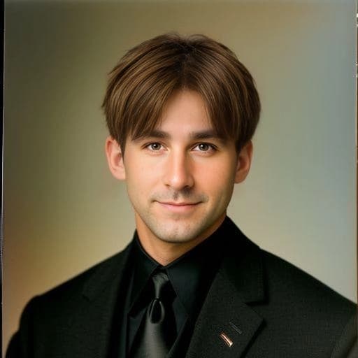 ミドルパートのヘアスタイル画像