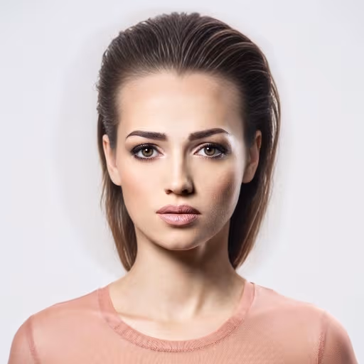 スリックバックヘアの画像