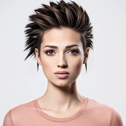 スパイクヘアの画像