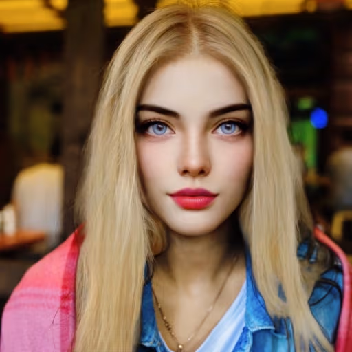 Gesichts-Cartoon-Transformation im Engel-Stil