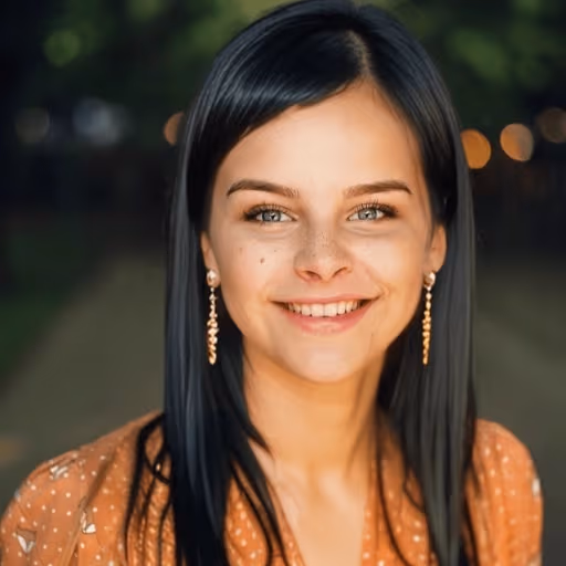 ブラックの髪色