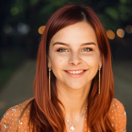 バーガンディの髪色