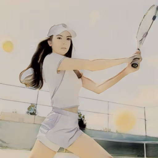 Chinesischer Gongbi-Stil – Cartoon-Transformation des gesamten Bildes