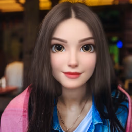 Gesichts-Cartoon-Transformation im Pixar-Stil