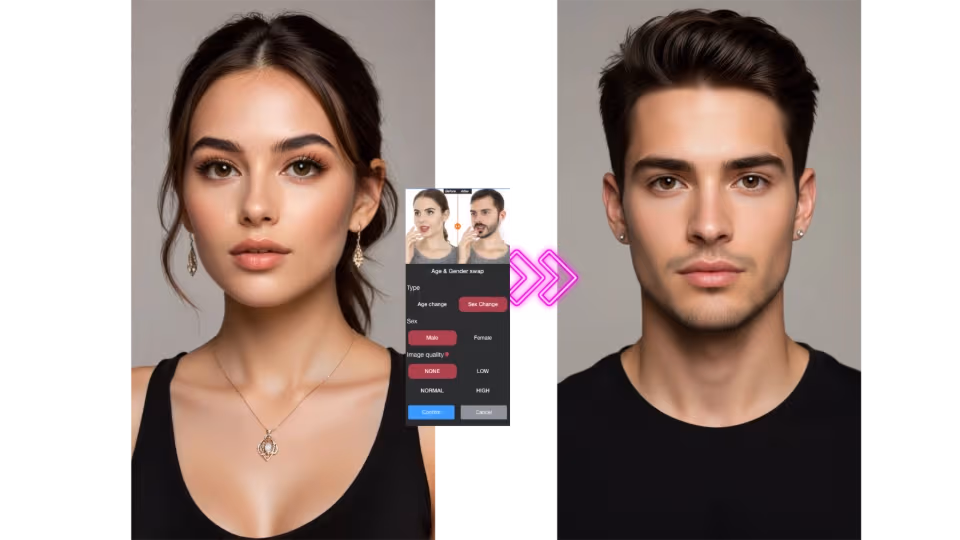 Age Gender Swap: Your Online Tool for Gender & Age Transformation