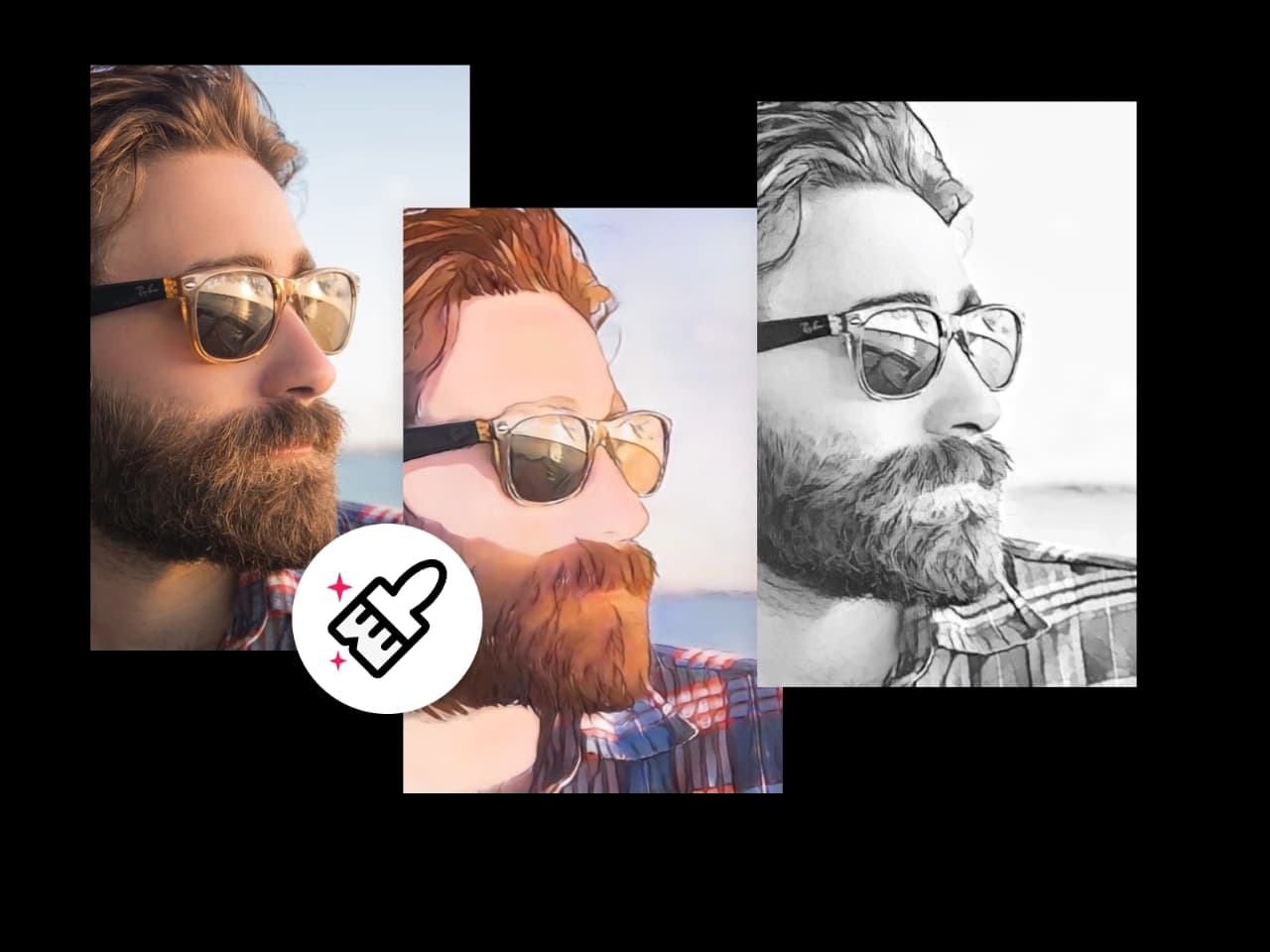 Foto in comic umwandeln