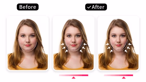 AI Face Slimming